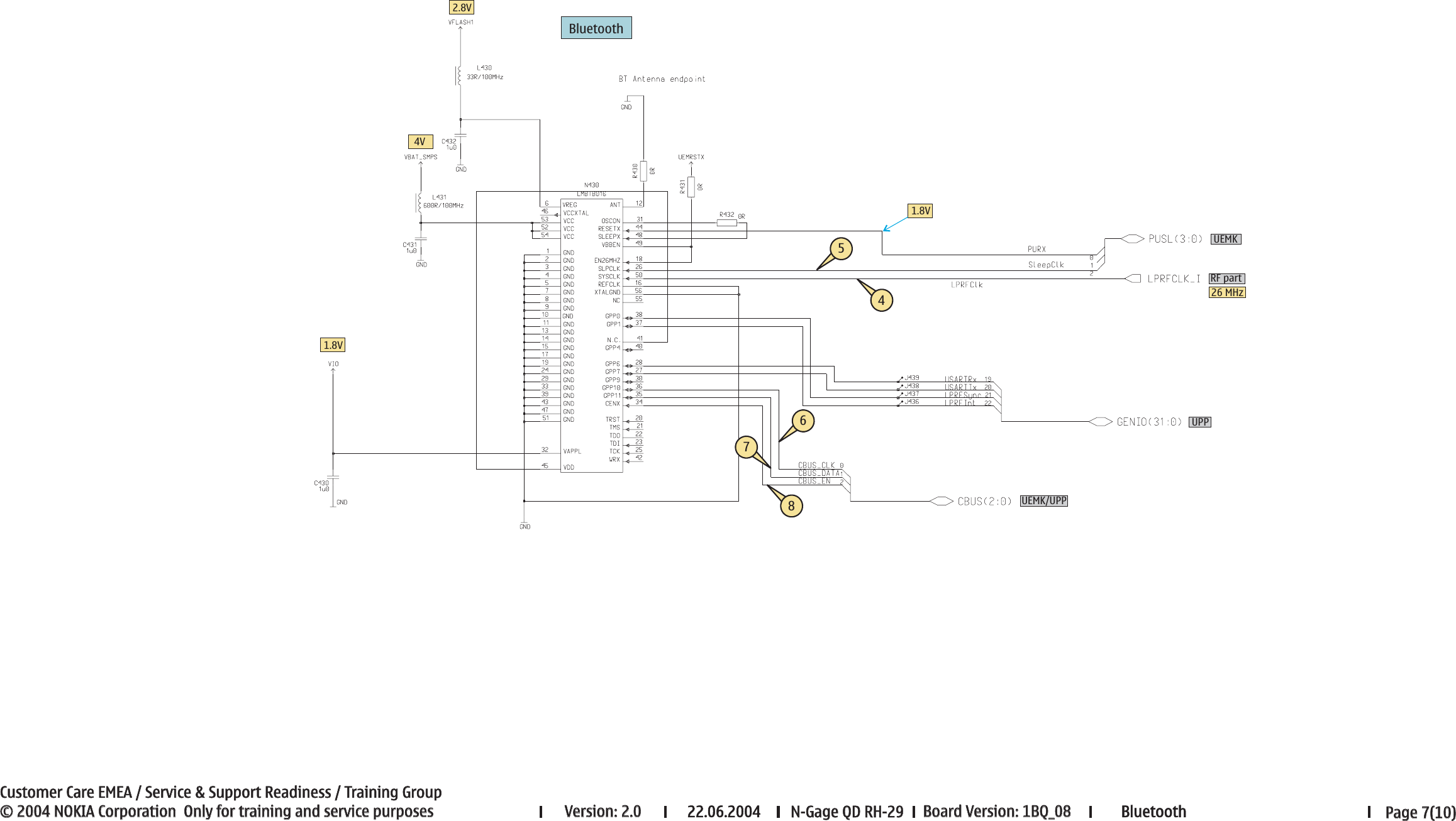 Page 7 of 10 - Ngageqd_schematics_V2_0 Nokia N-gage Rh-29 Service Schematics