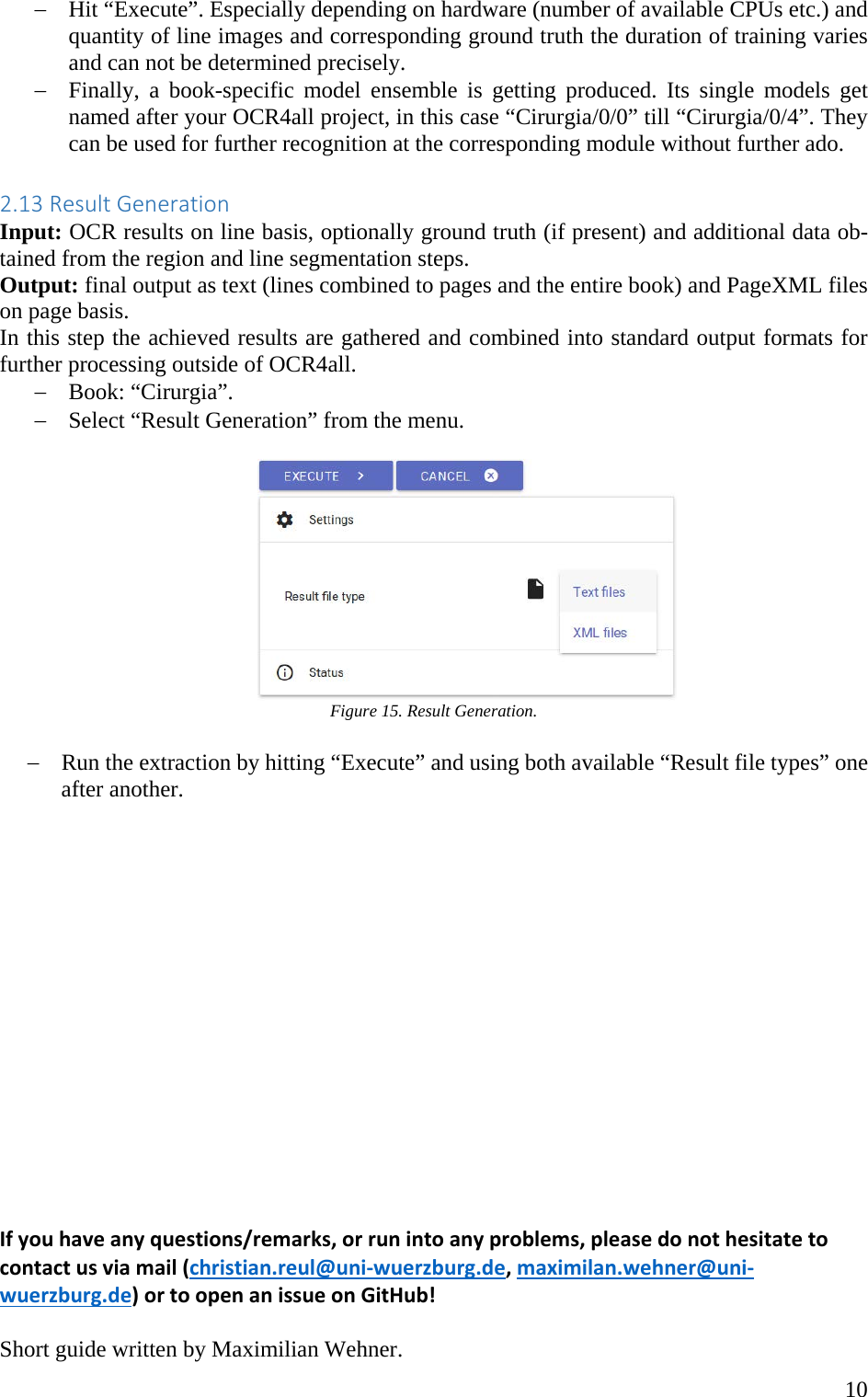 Page 10 of 10 - Ocr4all-short User Guide