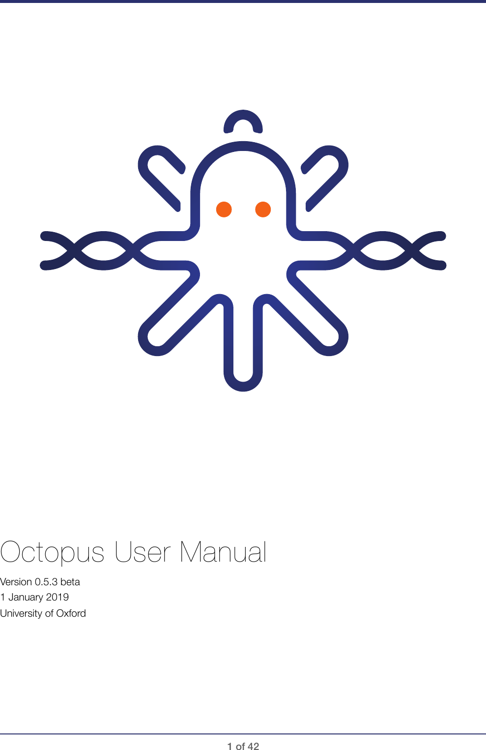 Octopus user manual