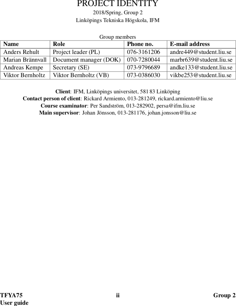 Page 1 of 2 - Old User Guide