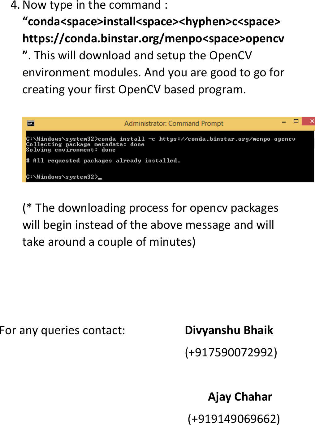 Page 10 of 10 - Opencv Install Guide(Fpdf)