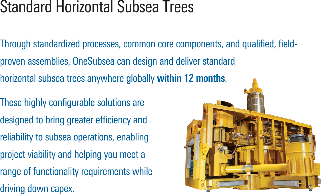 Page 2 of 9 - Standard Horizontal Subsea Trees Brochure Oss-standard-horizontal-subsea-trees-brochure