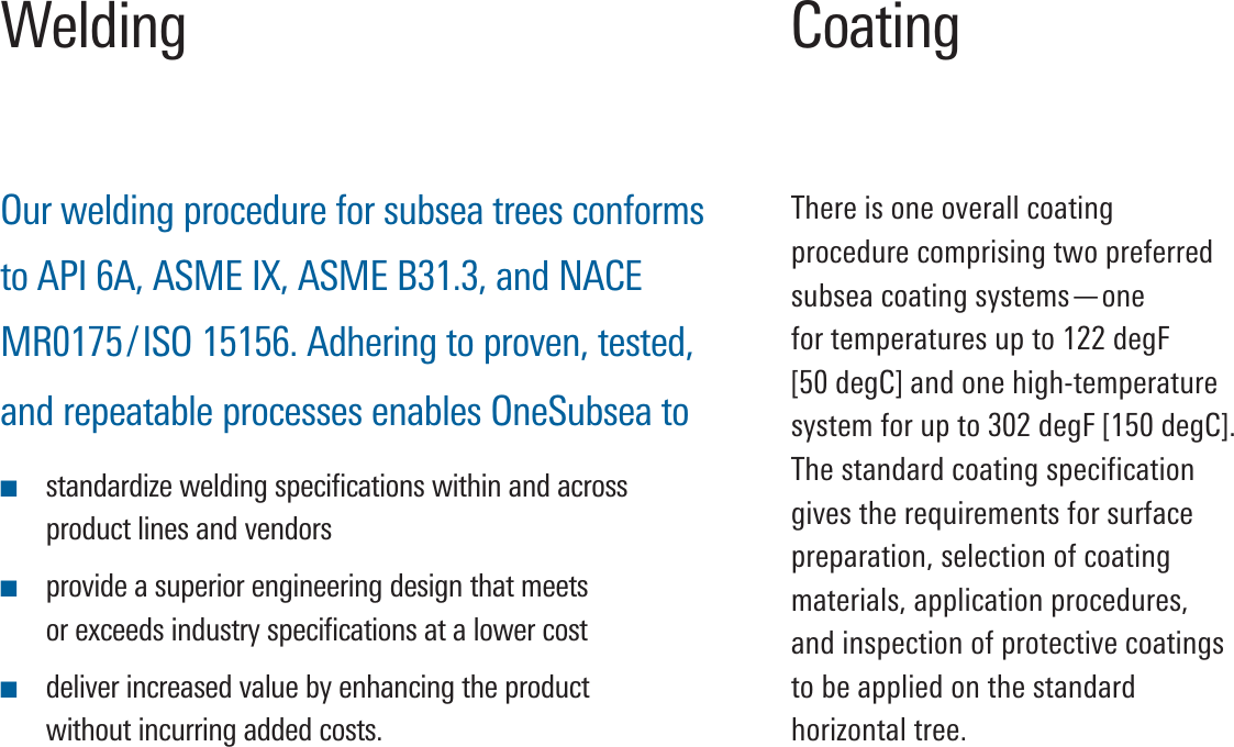 Page 5 of 9 - Standard Horizontal Subsea Trees Brochure Oss-standard-horizontal-subsea-trees-brochure