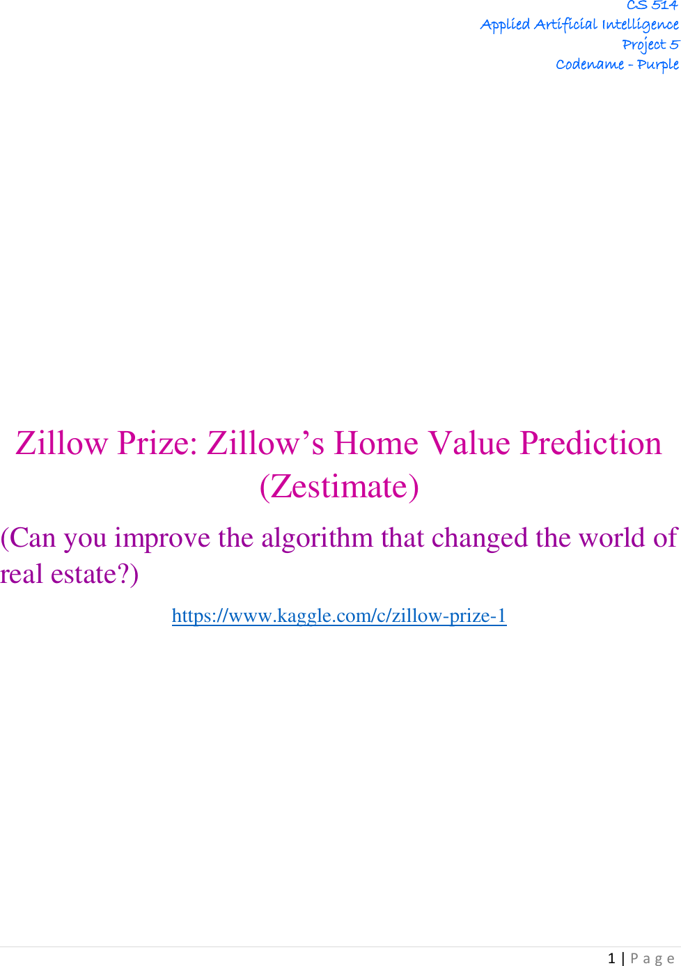 Page 1 of 12 - P5-Manual For Zillow