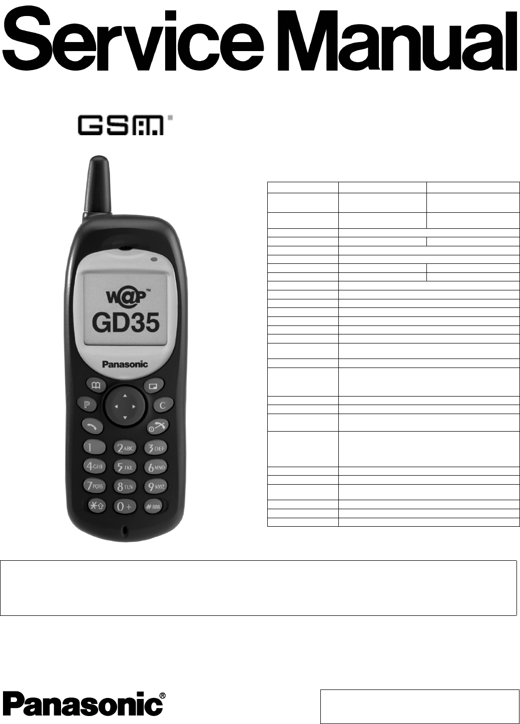 Eb Gd35 Panasonic