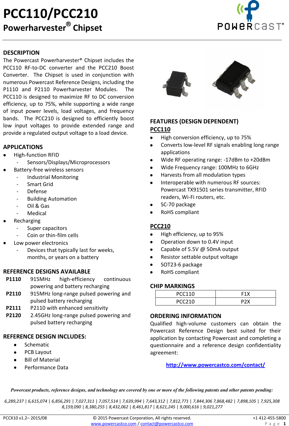 Page 1 of 2 - P2120_DS Pcc110-pcc210-overview-v12