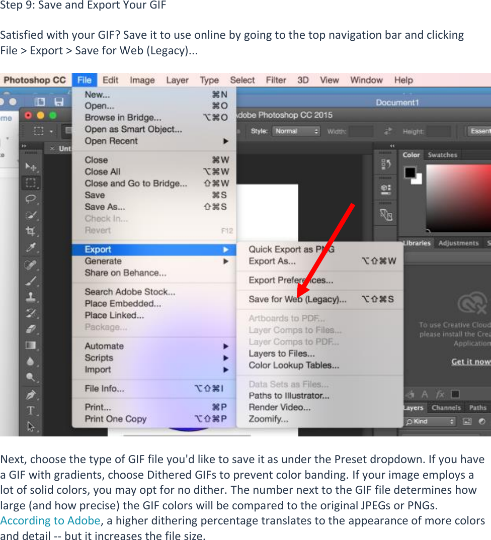 Page 6 of 7 - Photoshop Animation Instructions
