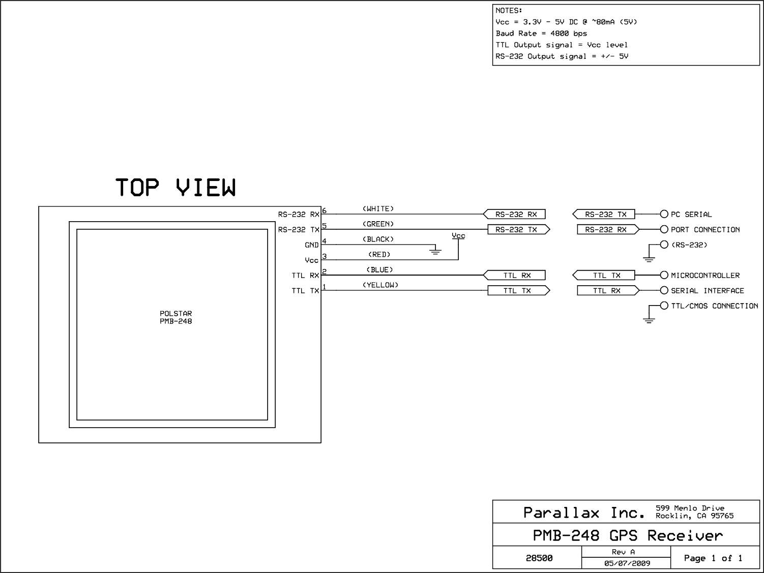 Page 1 of 1 - Pmb-248 Gps Receiver A Schematic