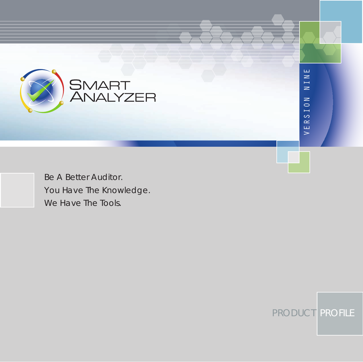 Page 1 of 4 - SmartAnalyzer Version Nine Product Profile Product-profile-smart-analyzer