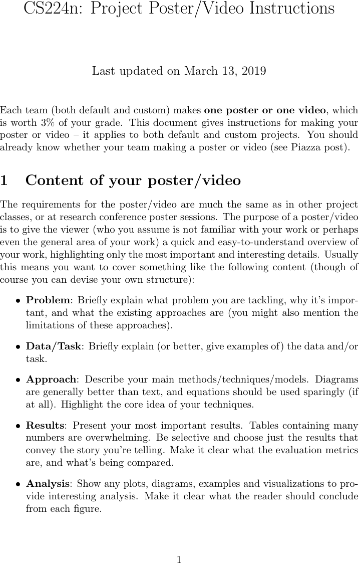 Page 1 of 3 - Project-postervideo-instructions