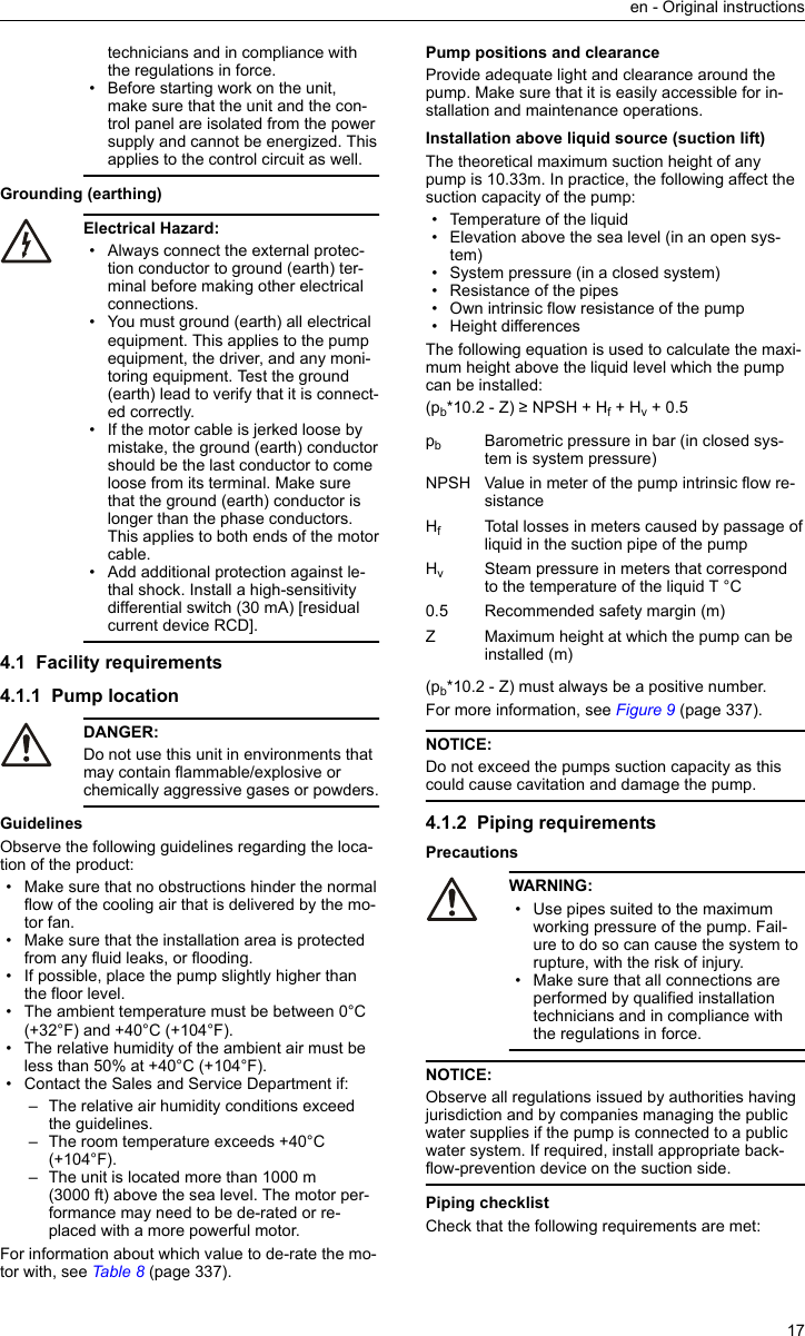 Page 6 of 12 - Pump NCSE Manual