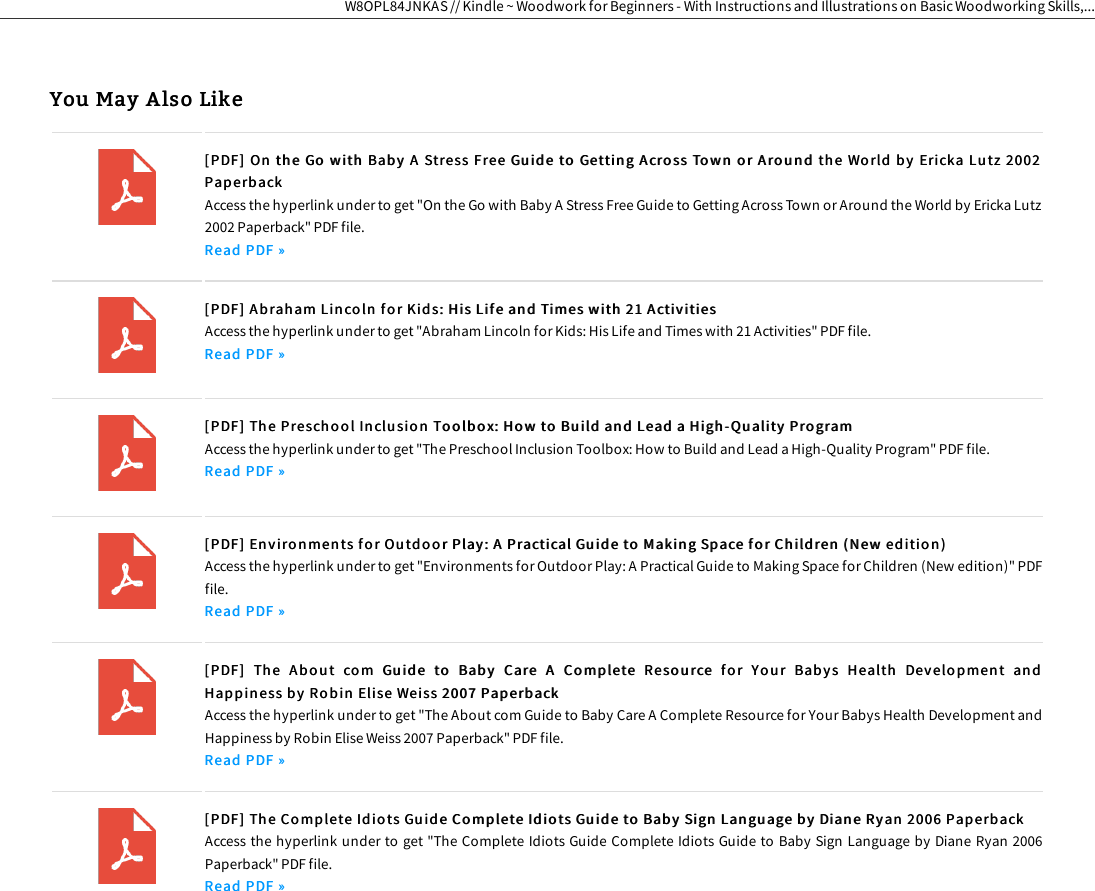 Page 3 of 3 - PDF Woodwork For Beginners - With Instructions And Illustrations On Basic Woodworking Skills, Including Information Qi MKFl1o XNe-woodwork-for-beginners-with-instructions-and-ill