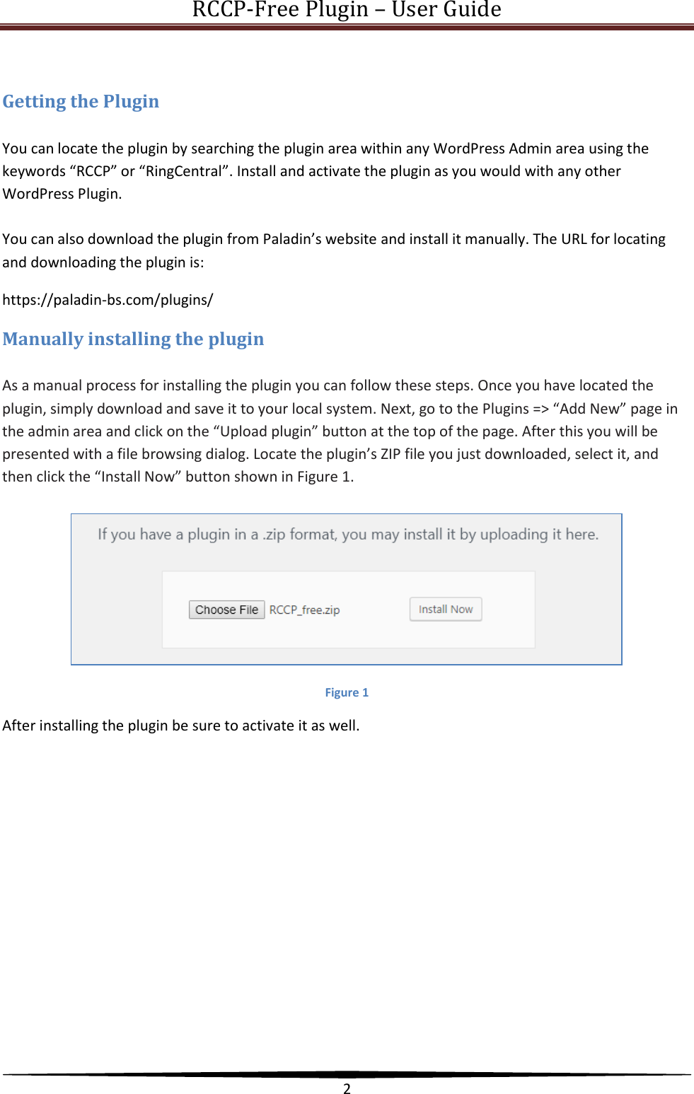 Page 3 of 11 - RCCP-Free Plugin – User Guide