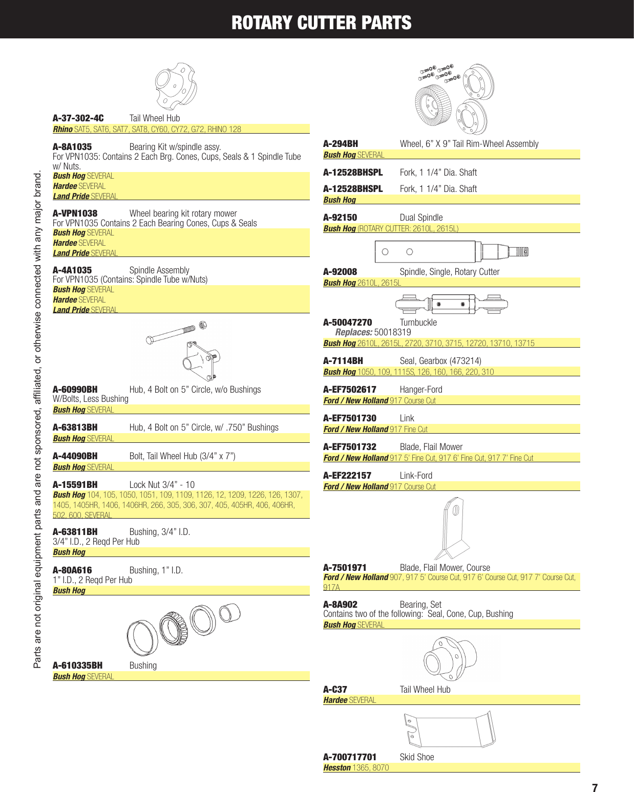 Page 7 of 8 - Hay Tool - Rotary Cutter Parts  !! Rotary-cutter-parts
