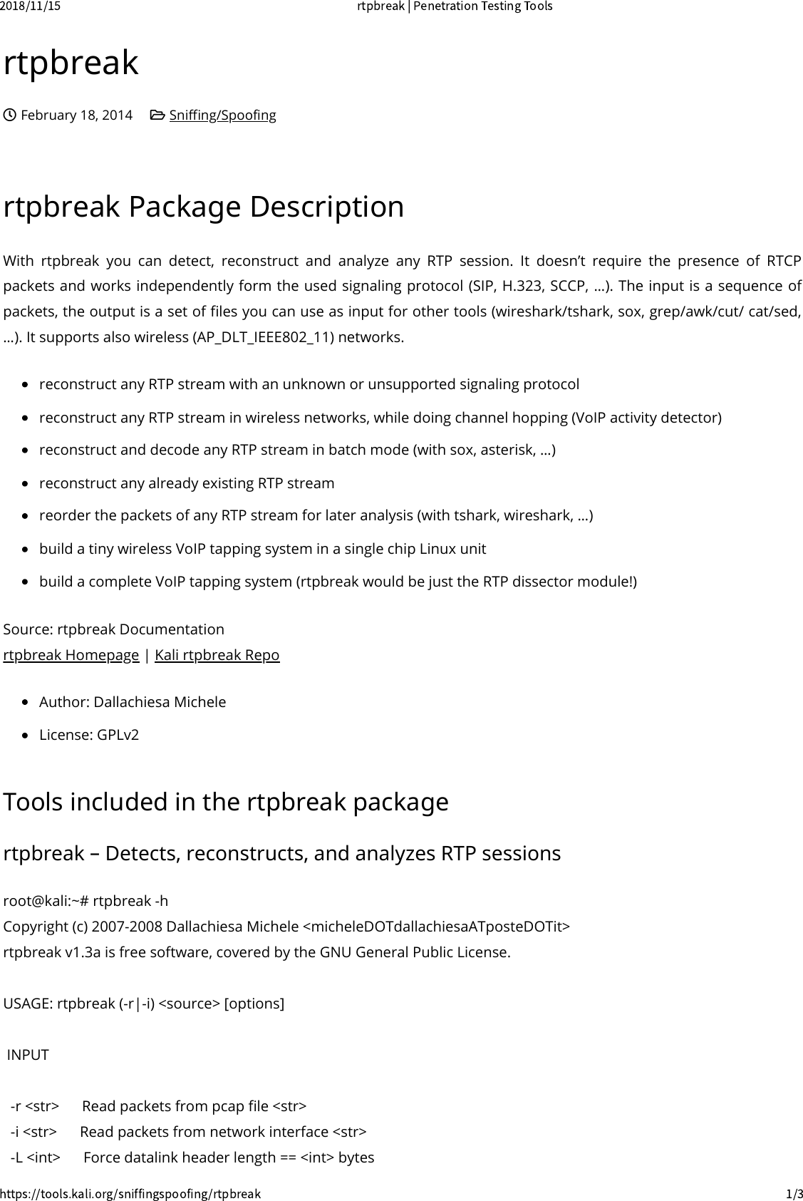 Page 1 of 3 - Rtpbreak Manual