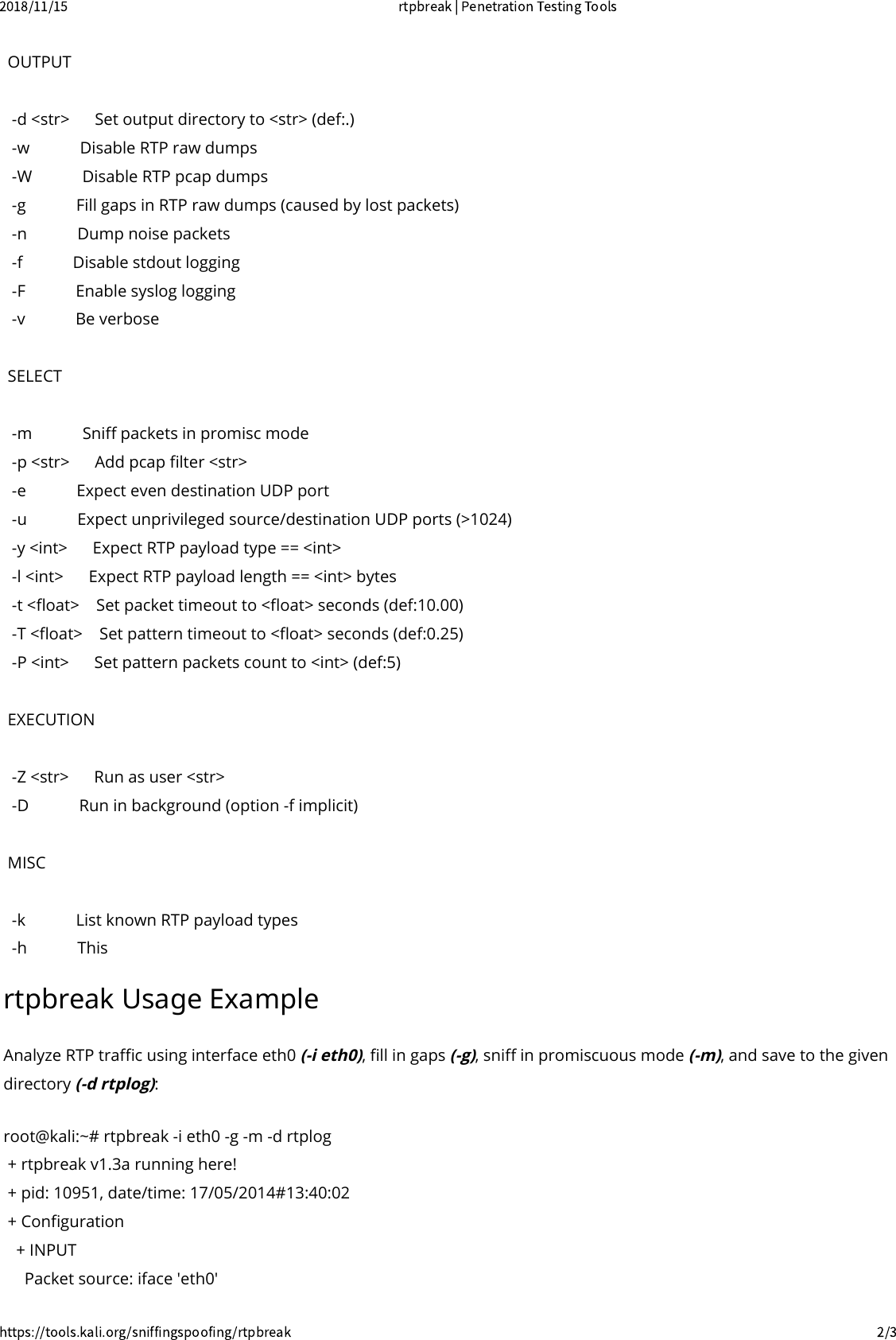 Page 2 of 3 - Rtpbreak Manual