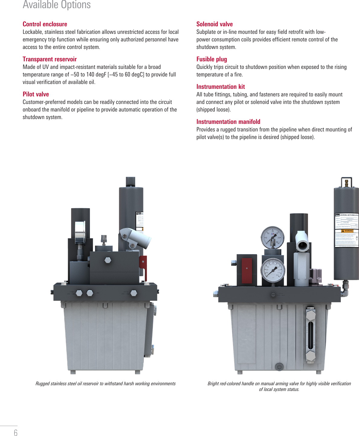 Page 6 of 12 - Safety Shutdown Valves Control System Safety-shutdown-valve-ssv-control-system-brochure