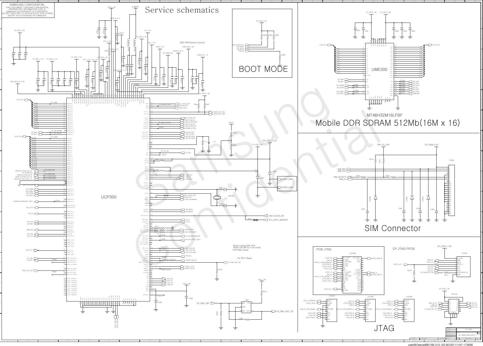 Page 3 of 12 - Samsung GT-P6800 - Schematics. Www.s-manuals.com. Service Schematics