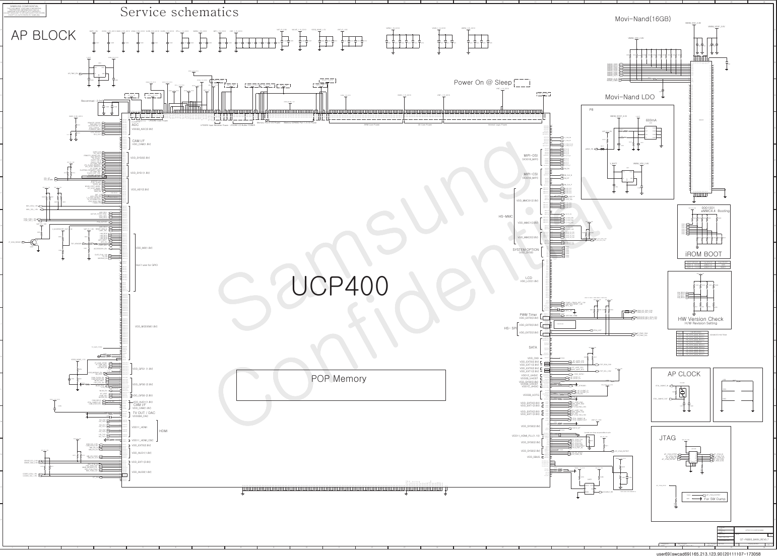 Page 4 of 12 - Samsung GT-P6800 - Schematics. Www.s-manuals.com. Service Schematics