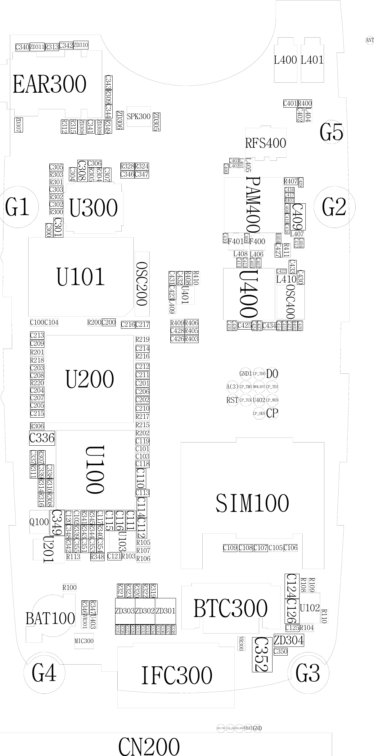 Page 1 of 7 - Samsung SGH-C300 - Schematics. Www.s-manuals.com. Schematics R0.1