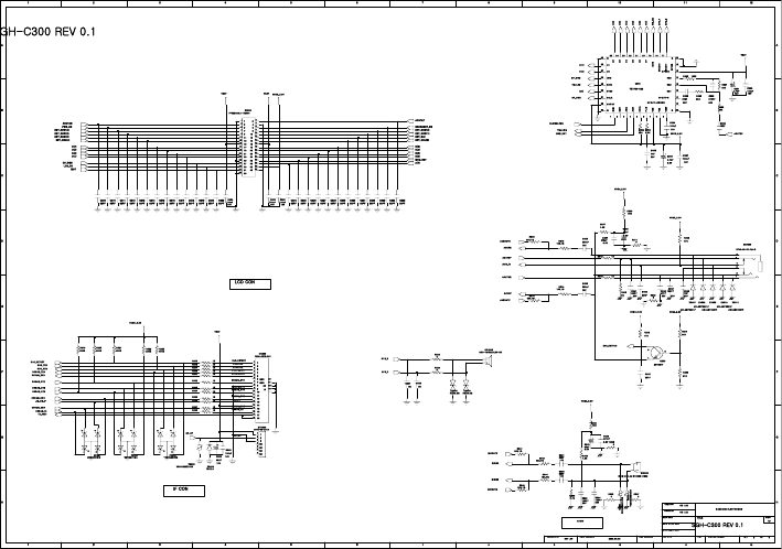 Page 5 of 7 - Samsung SGH-C300 - Schematics. Www.s-manuals.com. Schematics R0.1