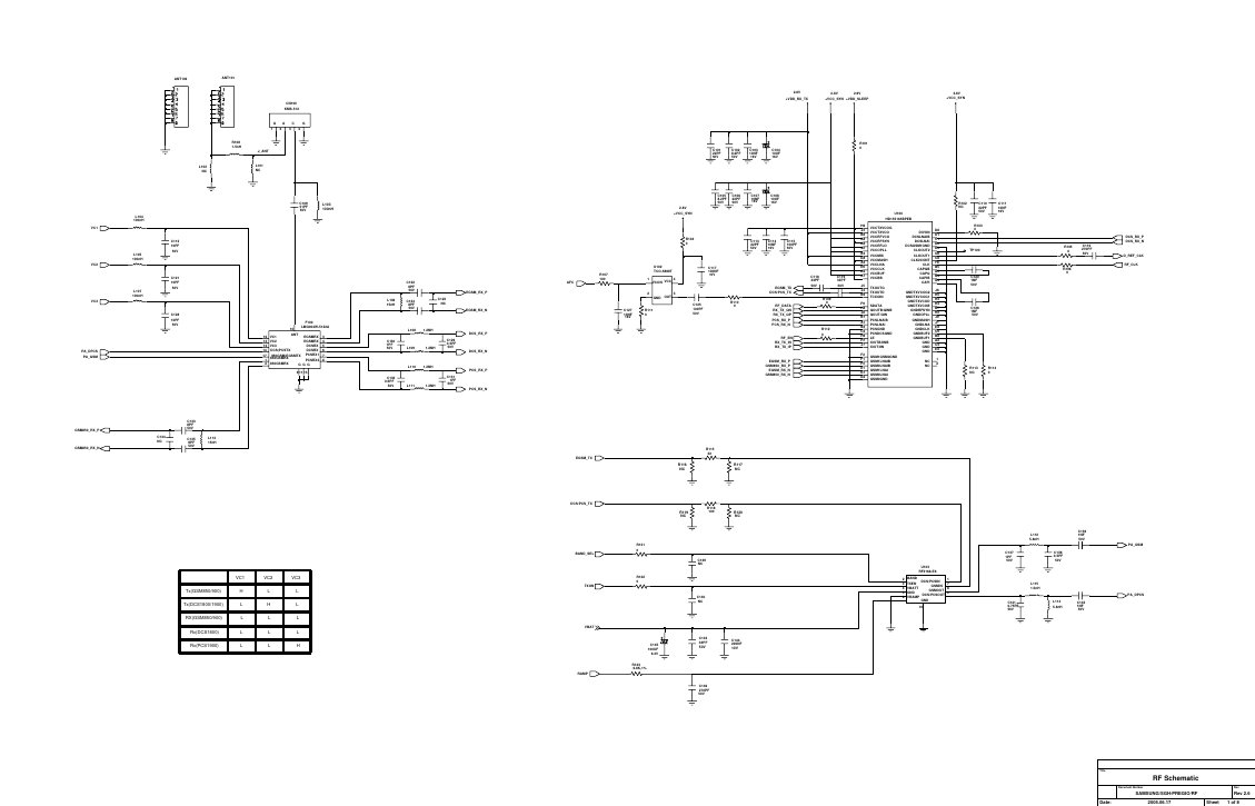 Page 3 of 11 - Samsung SGH-D600 - Schematics. Www.s-manuals.com. Schematics R2.6