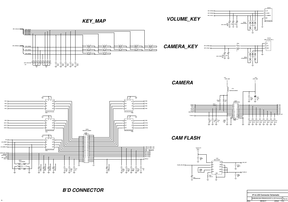 Page 9 of 11 - Samsung SGH-D600 - Schematics. Www.s-manuals.com. Schematics R2.6
