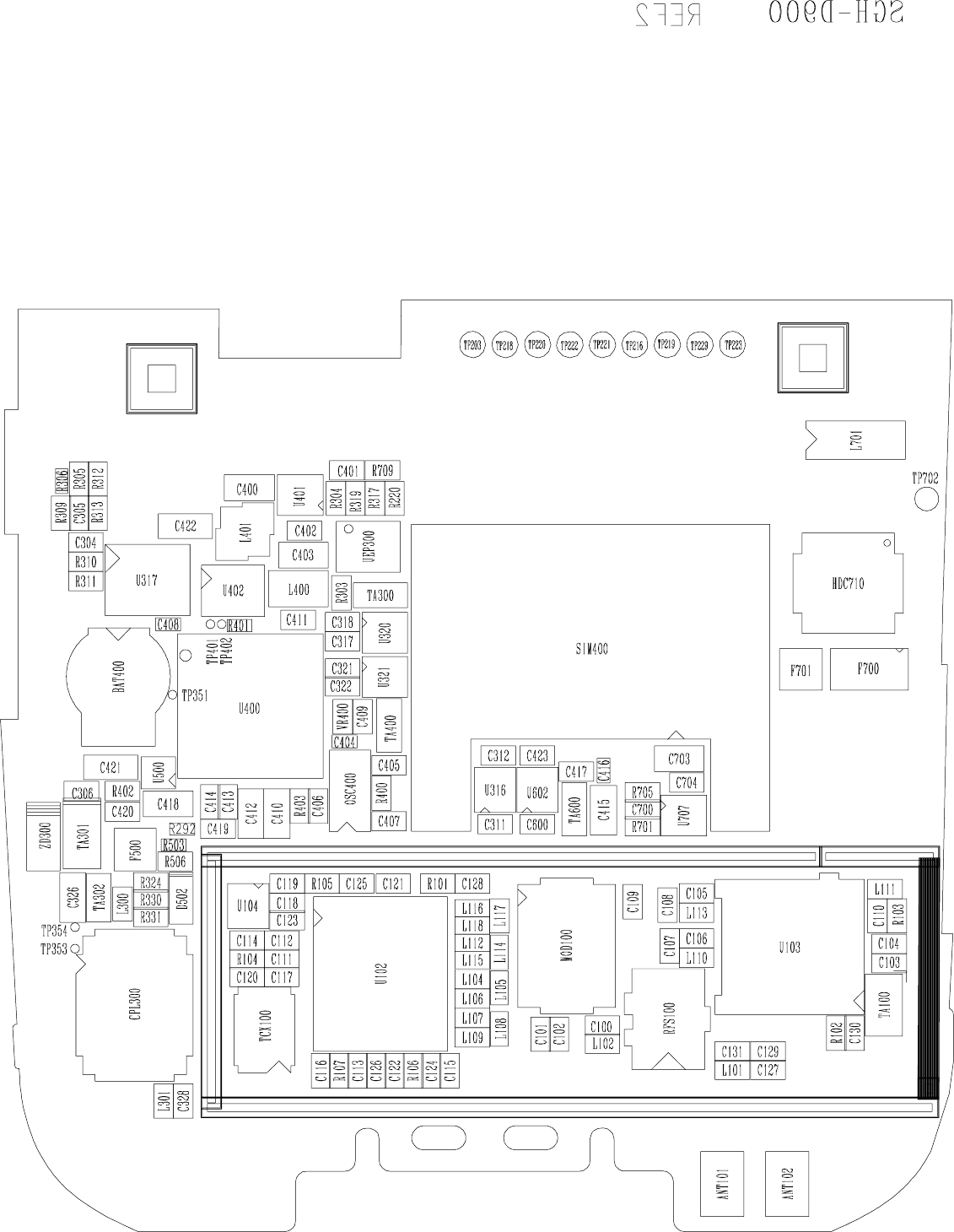 Page 9 of 9 - Hp50/users/dbtm/BLACKCARBON/SGH-D900_REV16/schematic/sheet1 Samsung Sgh-d908 Schematics