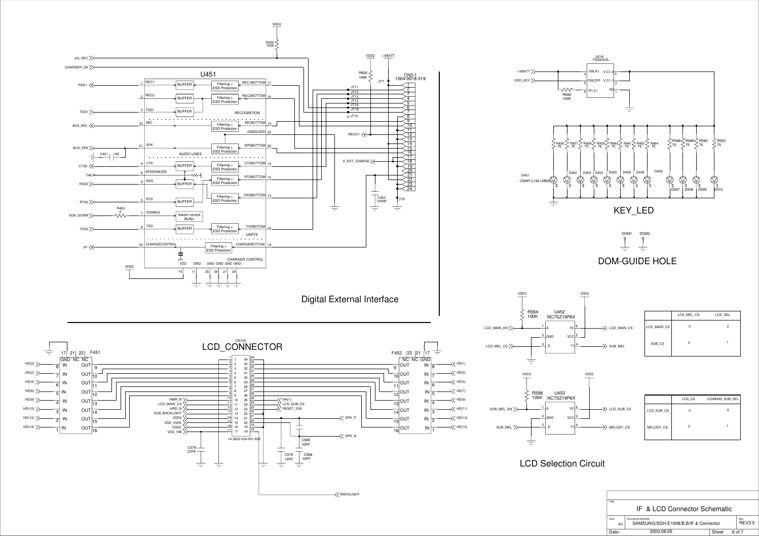 Page 8 of 9 - Samsung SGH-E100 Schematics. Www.s-manuals.com Schematics