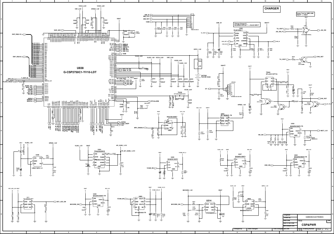 Page 2 of 8 - Samsung Sgh-f300 Rev2.1 Schematics