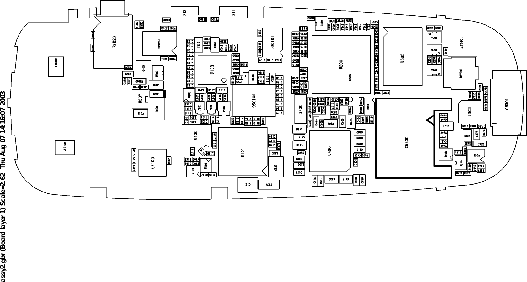 Page 6 of 7 - Samsung SGH-X100 - Schematics. Www.s-manuals.com. R3.0 Schematics