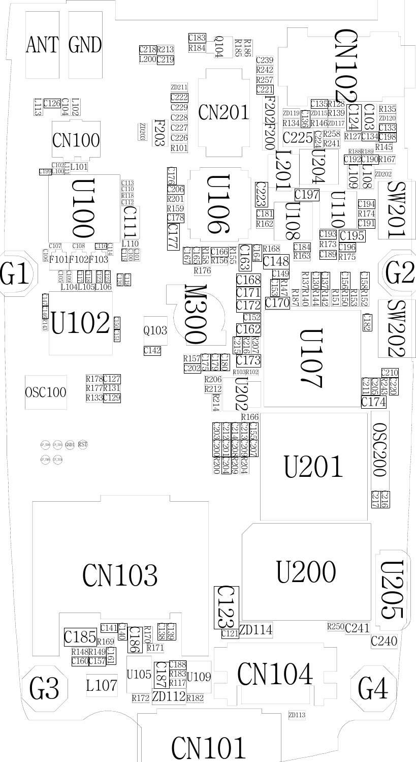 Samsung SGH X200 Schematics. Www.s Manuals.com. Schematics