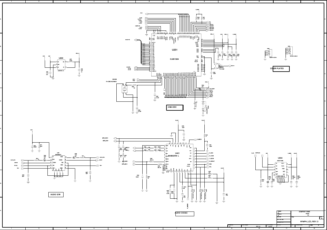Page 10 of 11 - Samsung SGH-X810 - Schematics. Www.s-manuals.com. Schematics R1.4