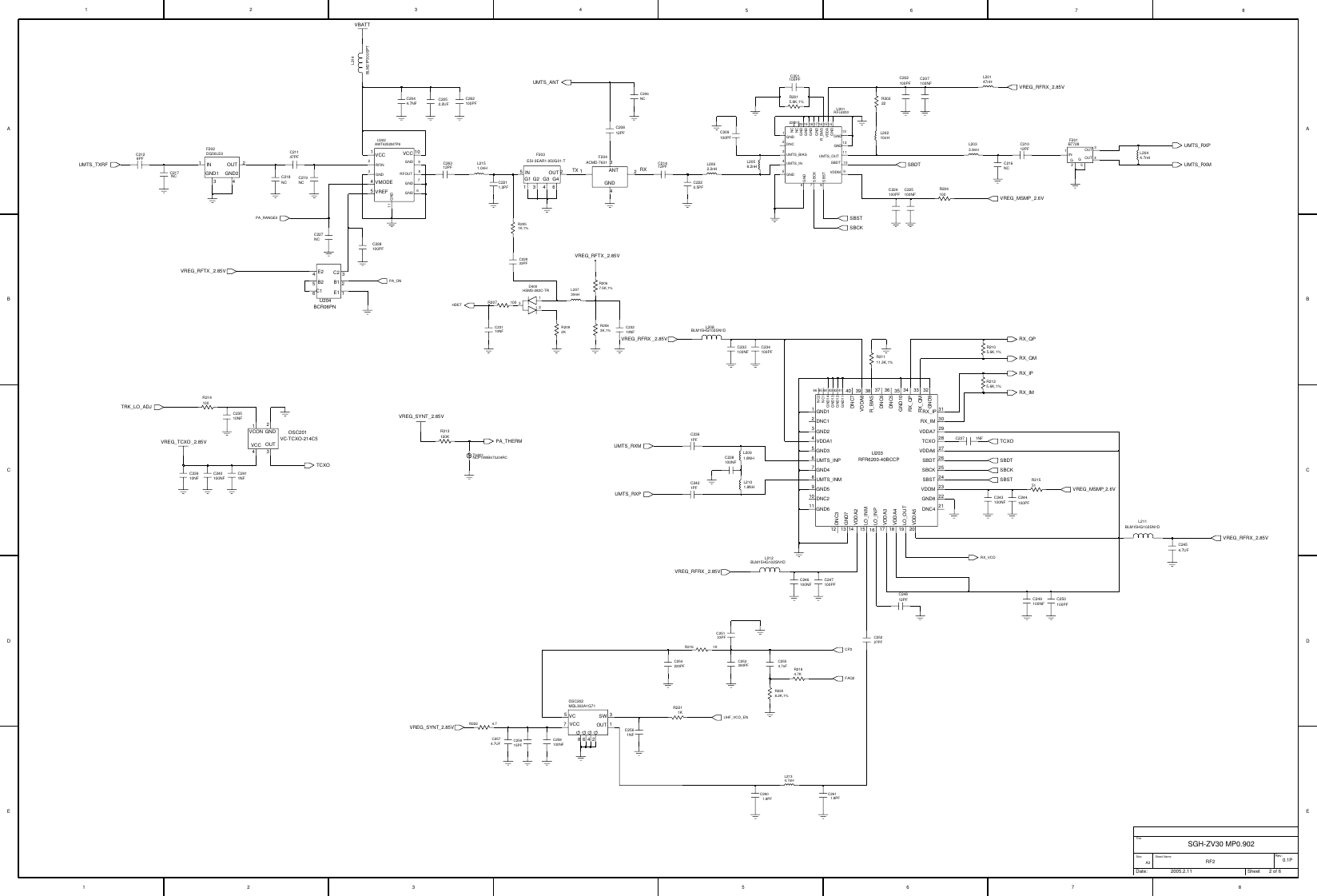 Samsung SGH ZV30 Schematics | informacionpublica.svet.gob.gt