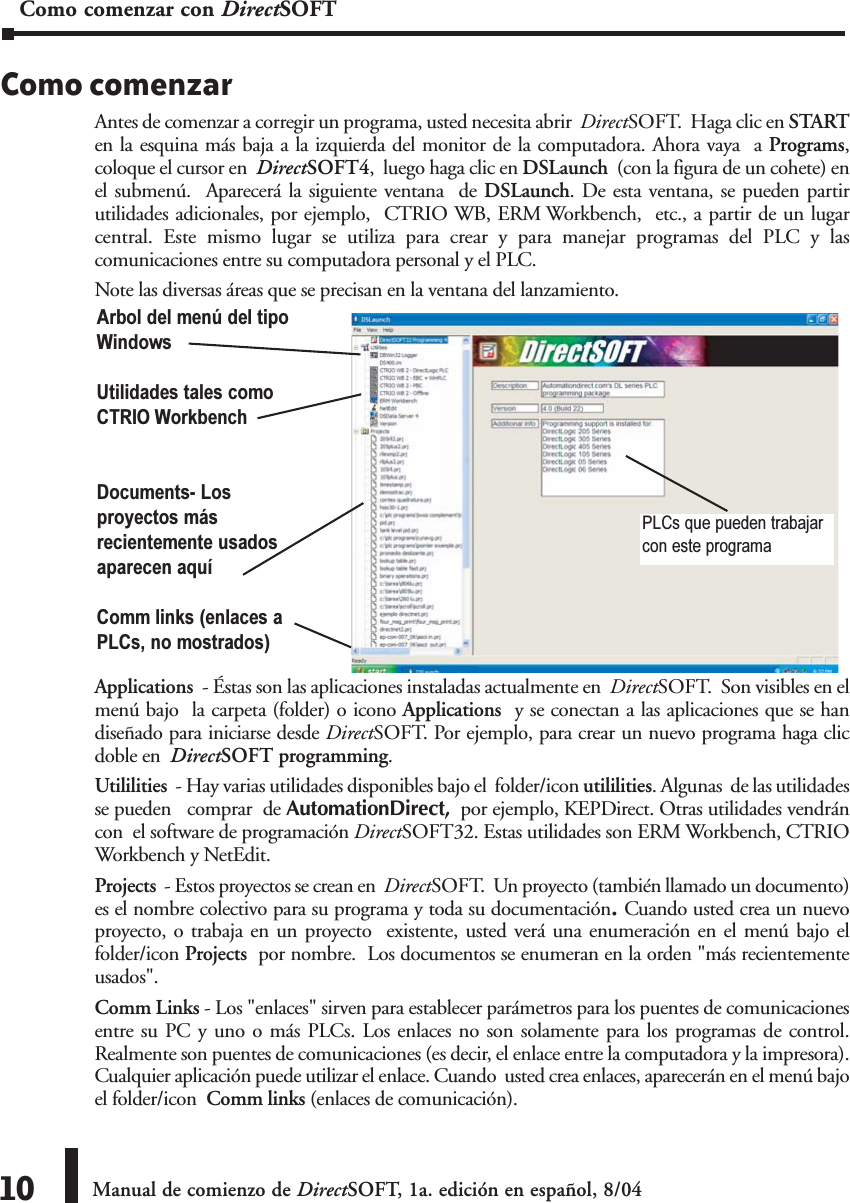 Page 1 of 7 - DirectSOFT Quickstart Section 3 Sec3