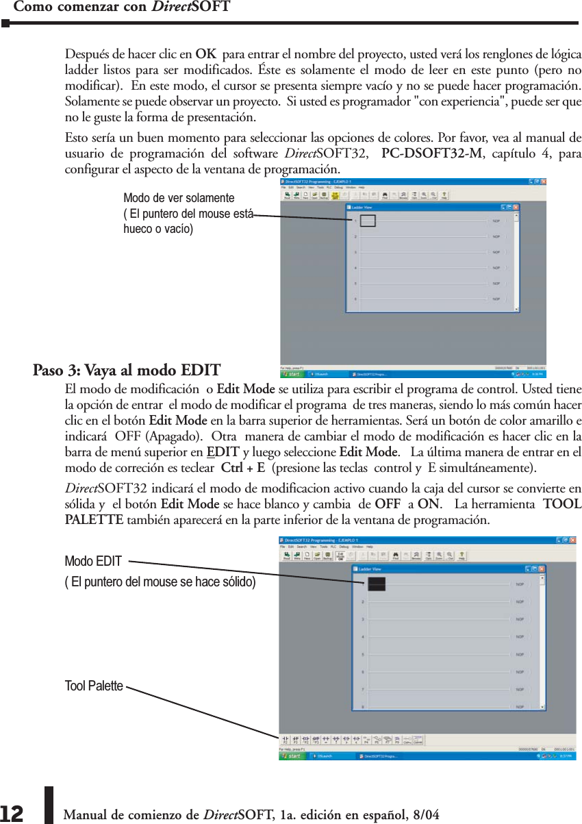 Page 3 of 7 - DirectSOFT Quickstart Section 3 Sec3