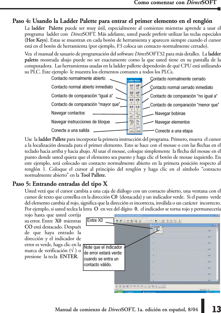 Page 4 of 7 - DirectSOFT Quickstart Section 3 Sec3