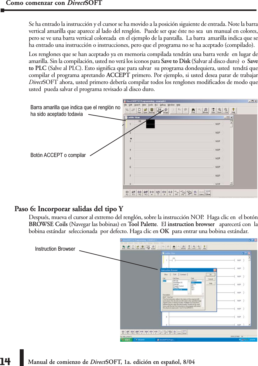Page 5 of 7 - DirectSOFT Quickstart Section 3 Sec3