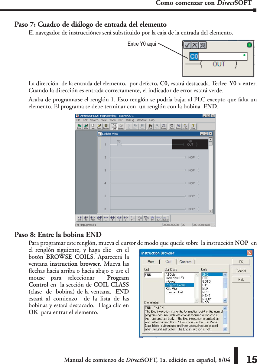 Page 6 of 7 - DirectSOFT Quickstart Section 3 Sec3