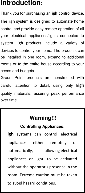 Page 2 of 12 - Sensor Manual