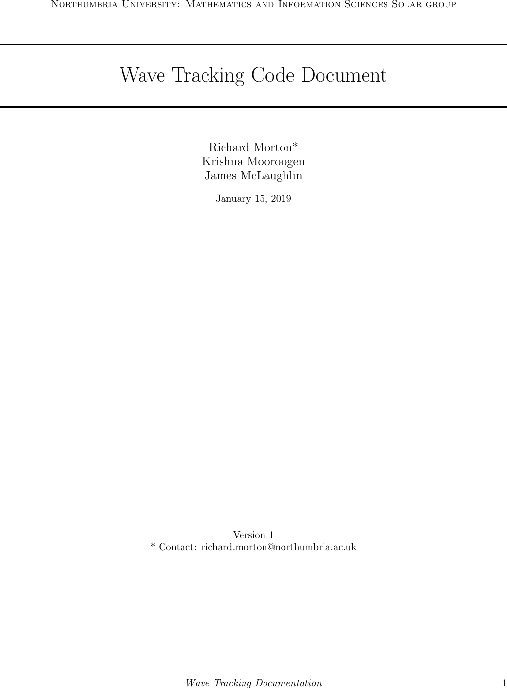 Page 1 of 10 - Short Manual