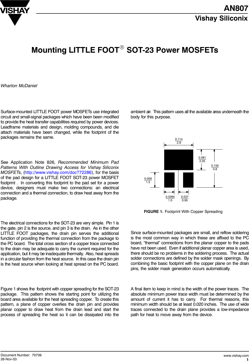 Page 7 of 10 - Si2343DS - Datasheet. Www.s-manuals.com. Vishay