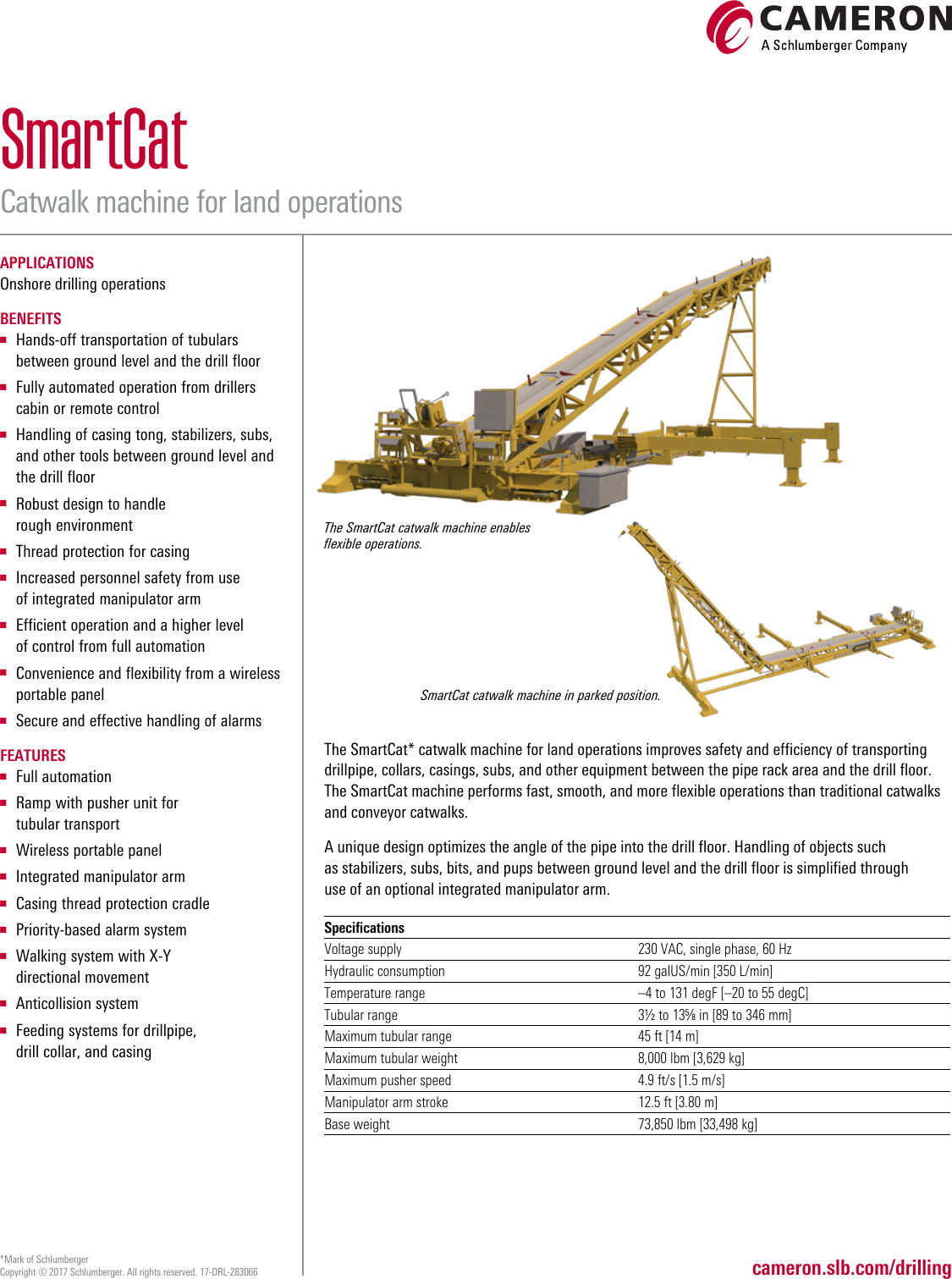 Page 1 of 1 - SmartCat Smartcat-catwalk-product-sheet