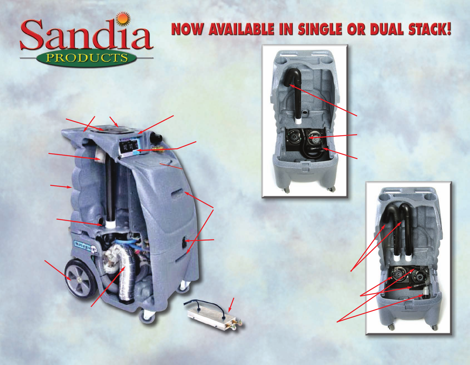 Sandia Sniper Carpet Extractor Cleaner 2 200 Carpet Vidalondon