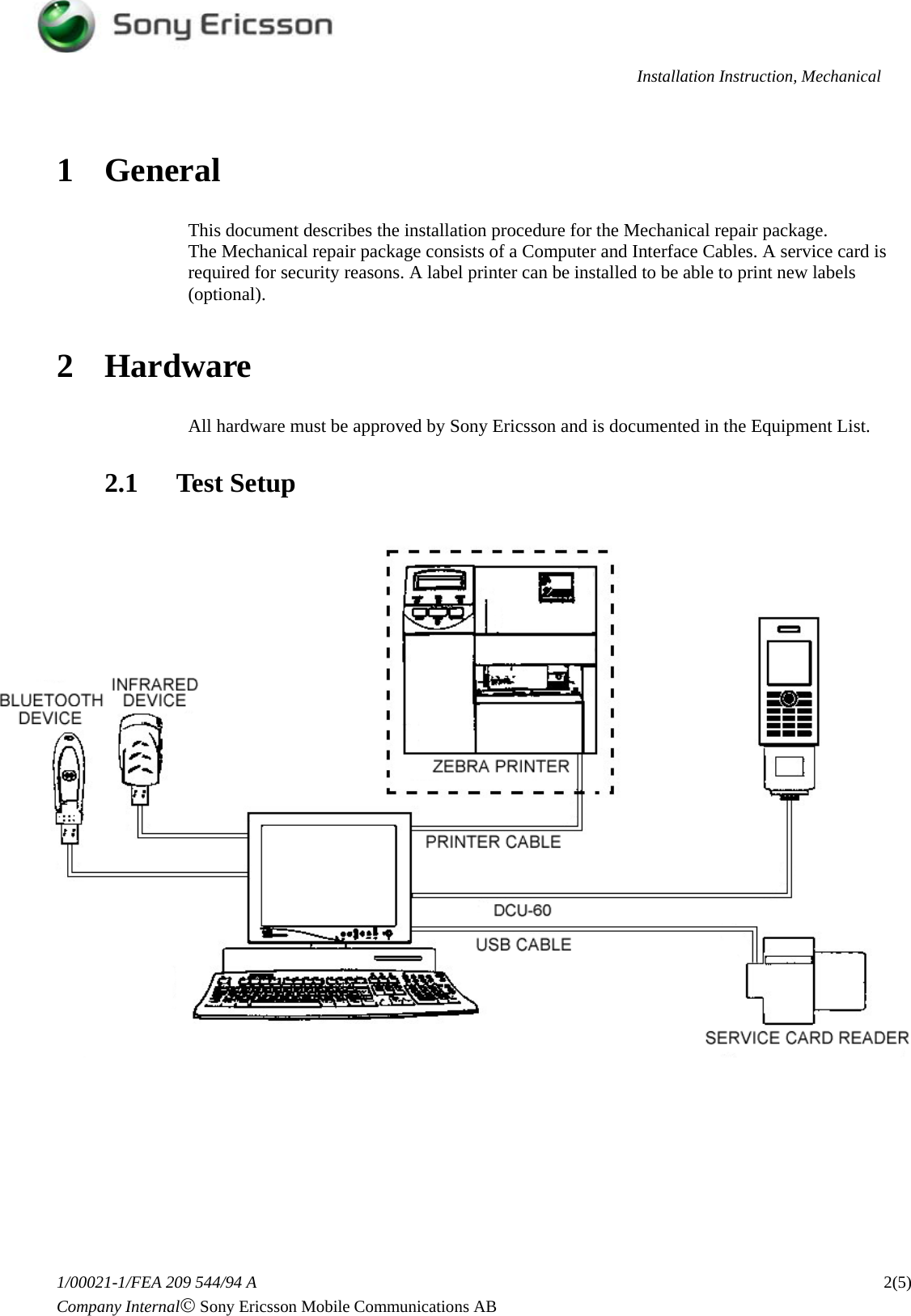 Page 2 of 6 - Sony Ericsson K750i, K750c - Installation Instruction, Mechanical. Www.s-manuals.com. K750 Mechanical