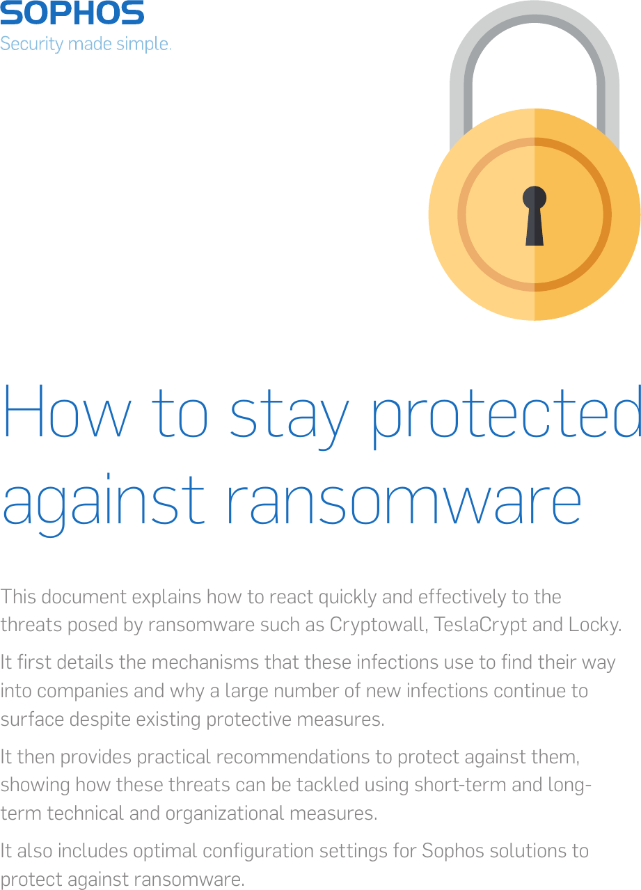 Page 1 of 12 - Sophos-ransomware-protection
