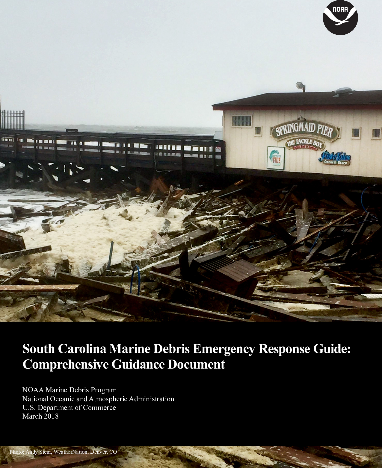 South Carolina Marine Debris Emergency Response Guide Comprehensive