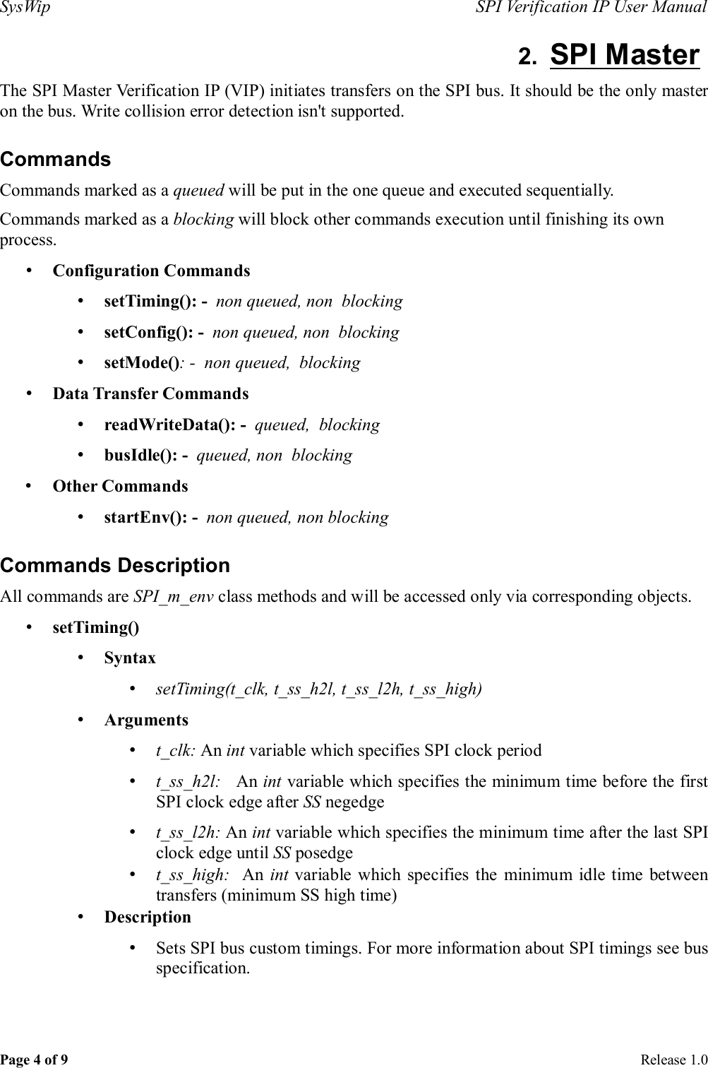 Page 4 of 9 - Spi_vip_user_manual Spi Vip User Manual