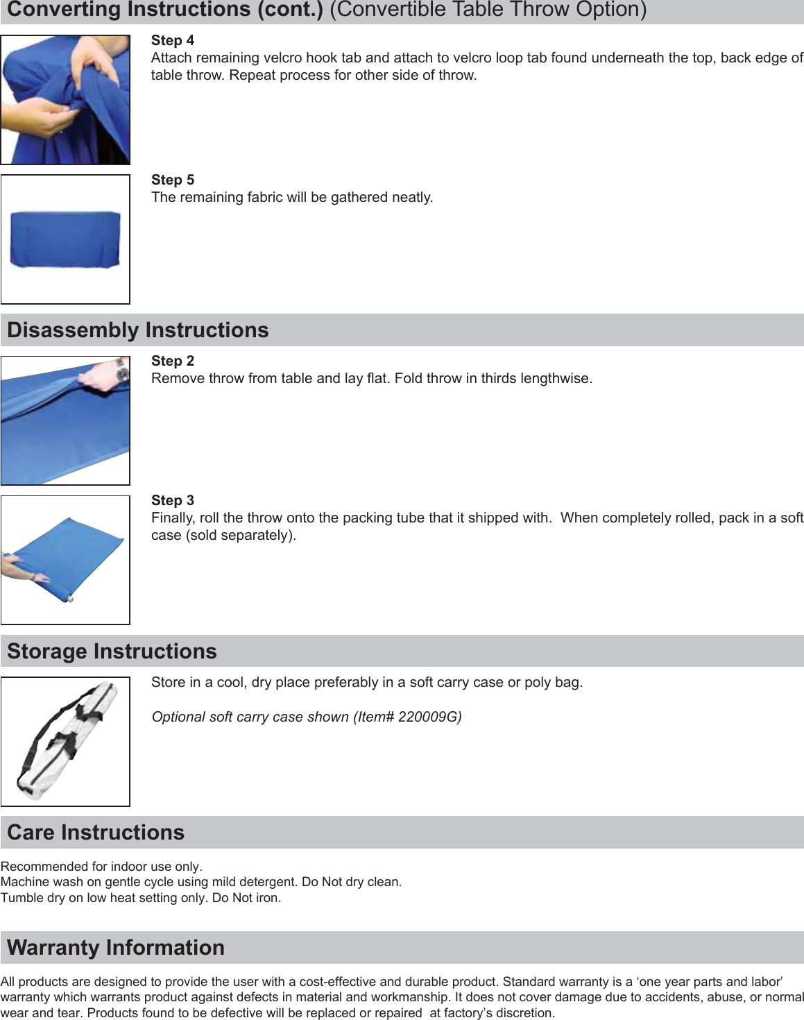 Page 2 of 2 - Standard-table-throw-setup-and-care-instructions