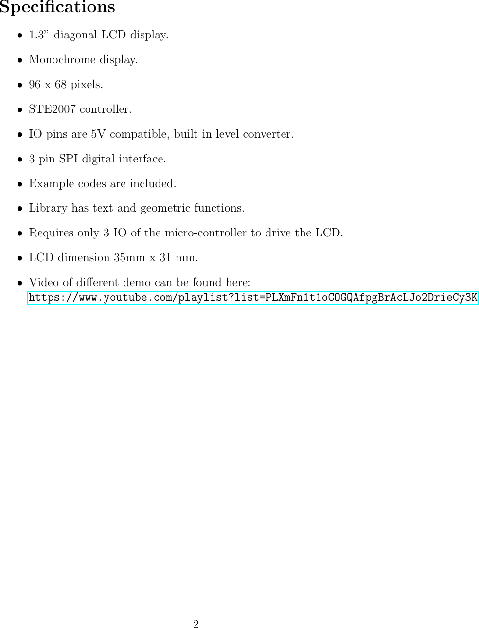 Page 2 of 6 - Ste2007 User Guide
